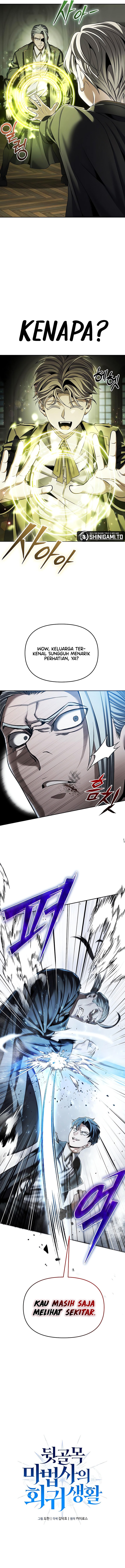 The Regressed Life Of A Back Alley Mage Chapter 11 Gambar 4