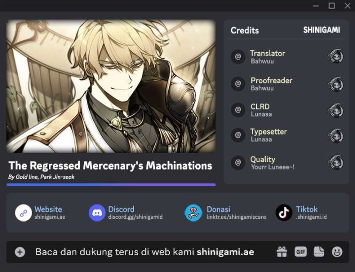 The Regressed Mercenary’s Machinations Chapter 16 Gambar 1