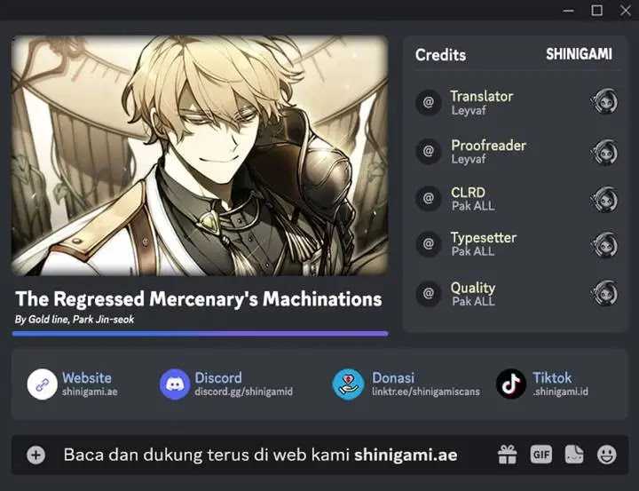 The Regressed Mercenary’s Machinations Chapter 36 Fix Gambar 1