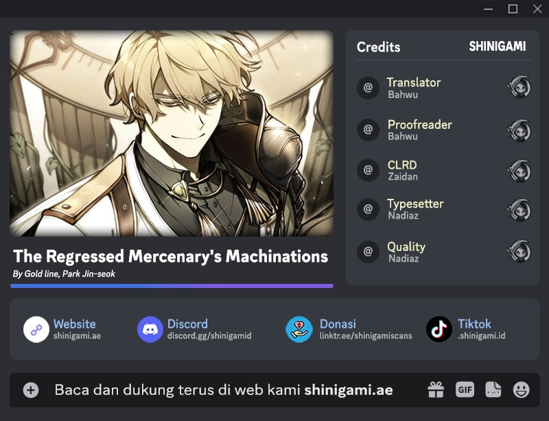 The Regressed Mercenary’s Machinations Chapter 44 Gambar 1