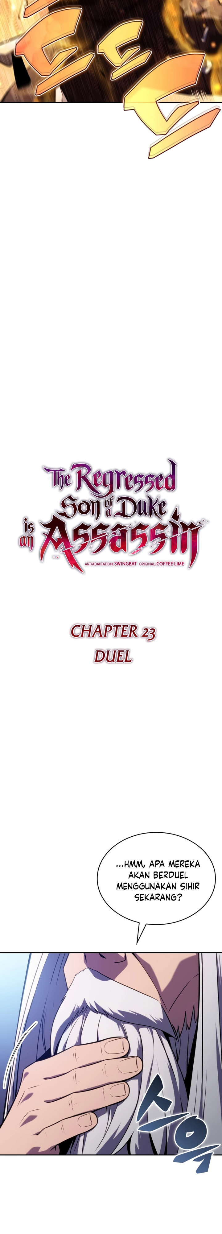 The Regressed Son of a Duke is an Assassin Chapter 23 Gambar 9