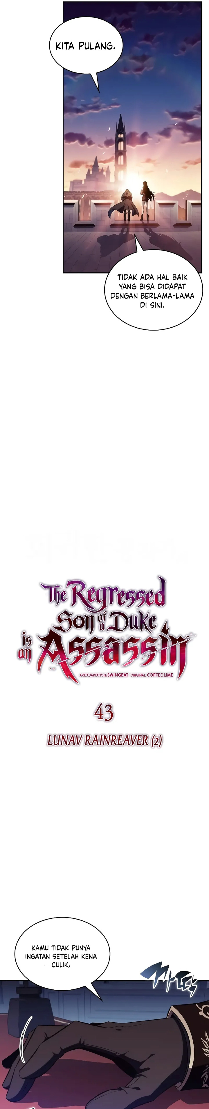 The Regressed Son of a Duke is an Assassin Chapter 43 Gambar 6