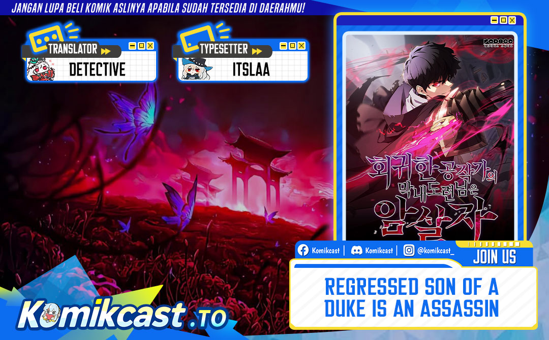 The Regressed Son of a Duke is an Assassin Chapter 102 Gambar 1