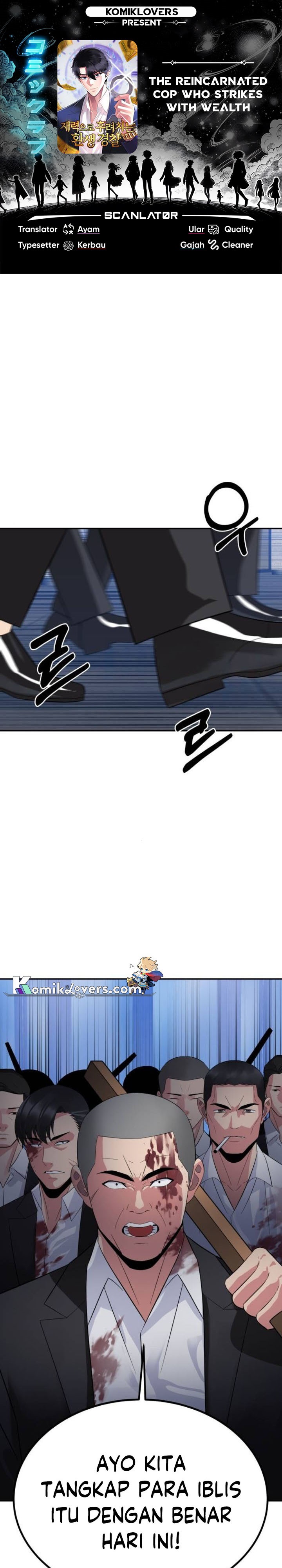 The Reincarnated Cop Who Strikes With Wealth Chapter 17 Gambar 1
