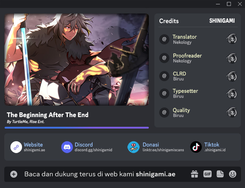 The Beginning After the End (The King Grey Reincarnation) Chapter 181 Gambar 1