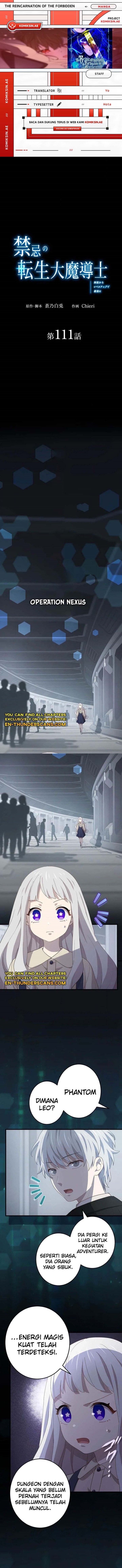 The Reincarnation of the Forbidden Archmage Chapter 111 Gambar 1