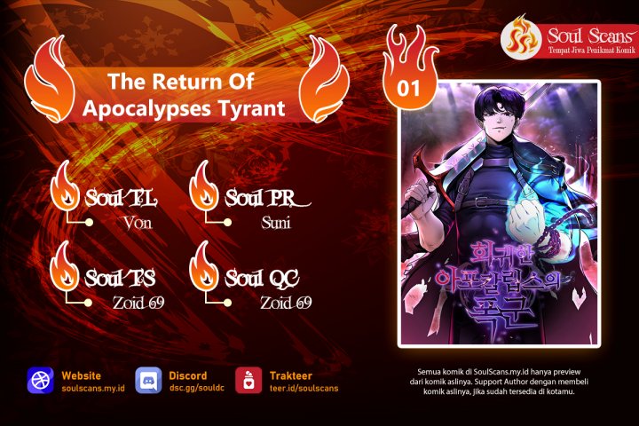The Return Of Apocalypses Tyrant Chapter 01 Gambar 1