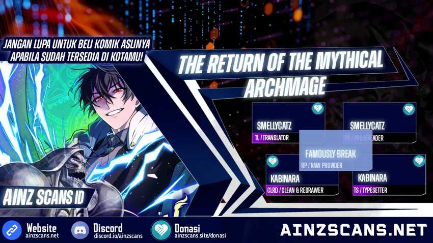 The Return of the Mythical Archmage (The Reincarnation of the Great Mage in Myth) Chapter 10 Gambar 2