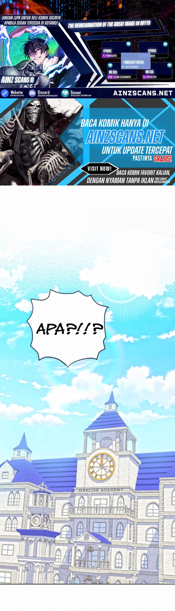 The Return of the Mythical Archmage (The Reincarnation of the Great Mage in Myth) Chapter 56 Gambar 1