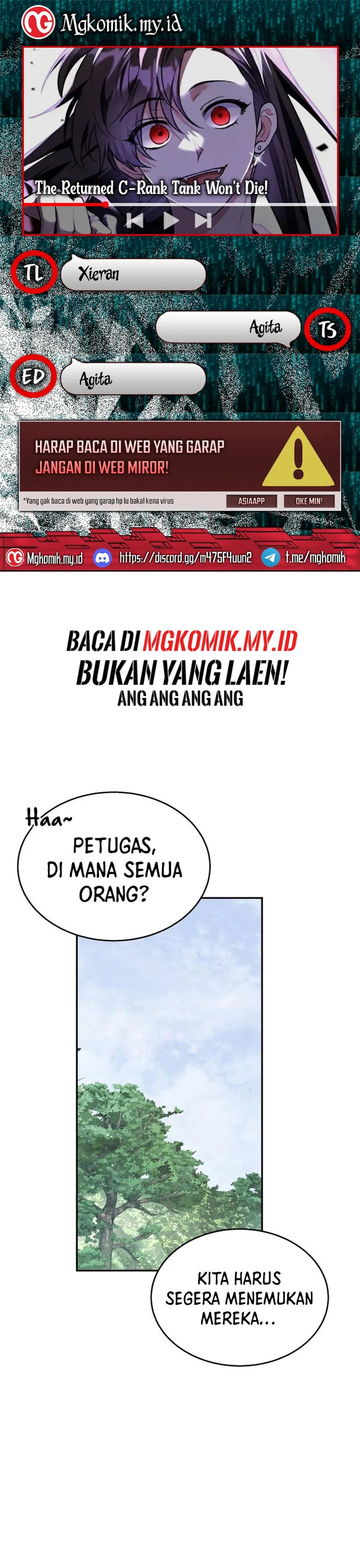 The Returned C-Rank Tank Won’t Die! Chapter 19 Gambar 1