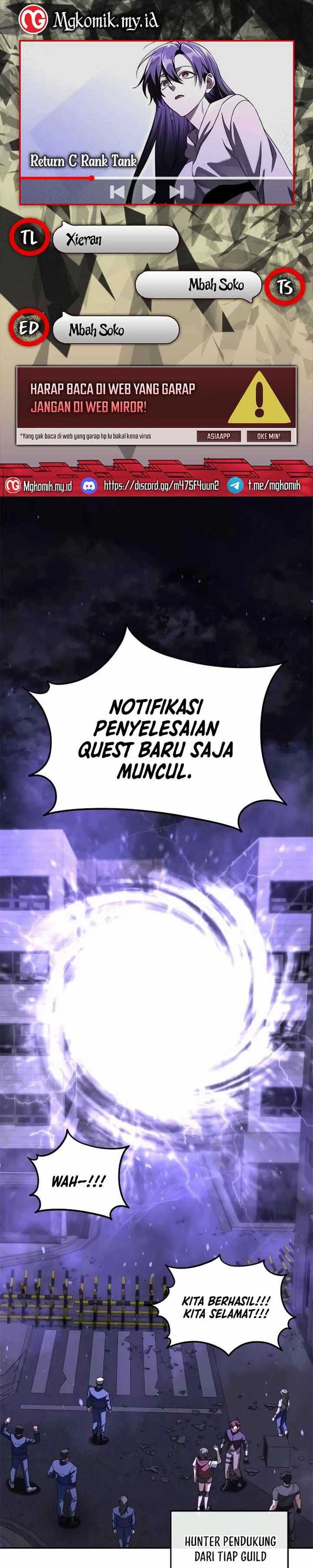 The Returned C-Rank Tank Won’t Die! Chapter 28 Gambar 1