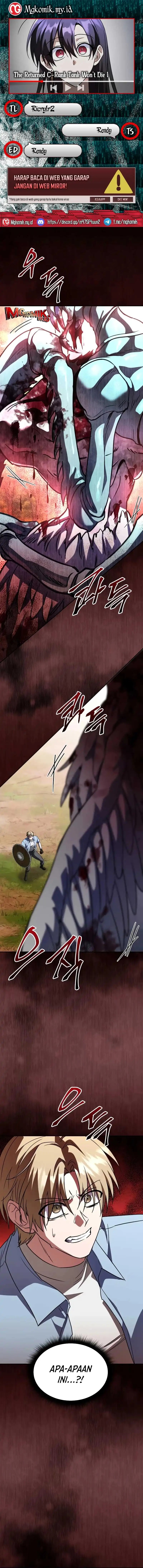 The Returned C-Rank Tank Won’t Die! Chapter 31 Gambar 1
