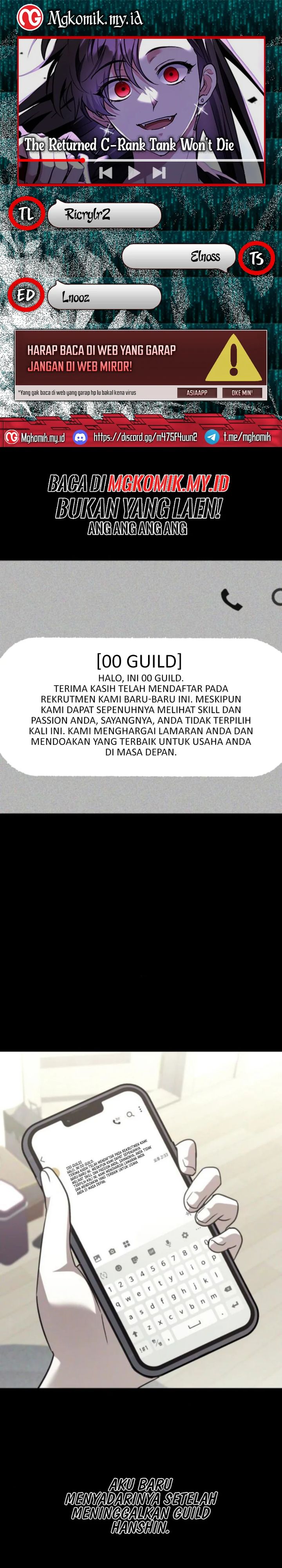 The Returned C-Rank Tank Won’t Die! Chapter 35 Gambar 1