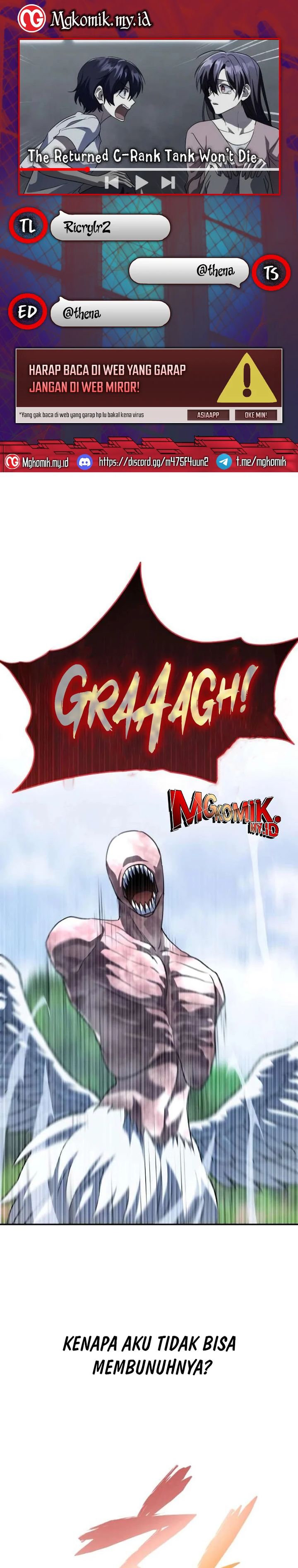 The Returned C-Rank Tank Won’t Die! Chapter 36 Gambar 1