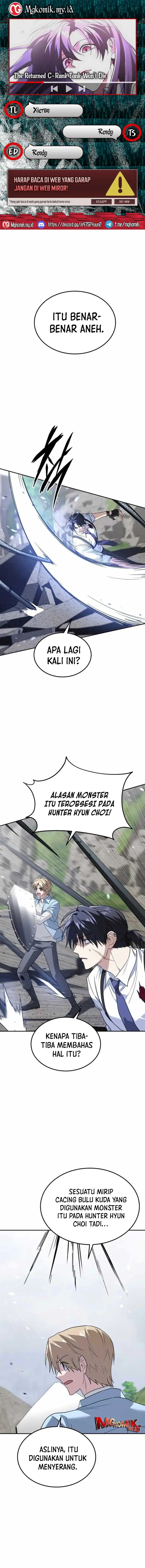 The Returned C-Rank Tank Won’t Die! Chapter 42 Gambar 1