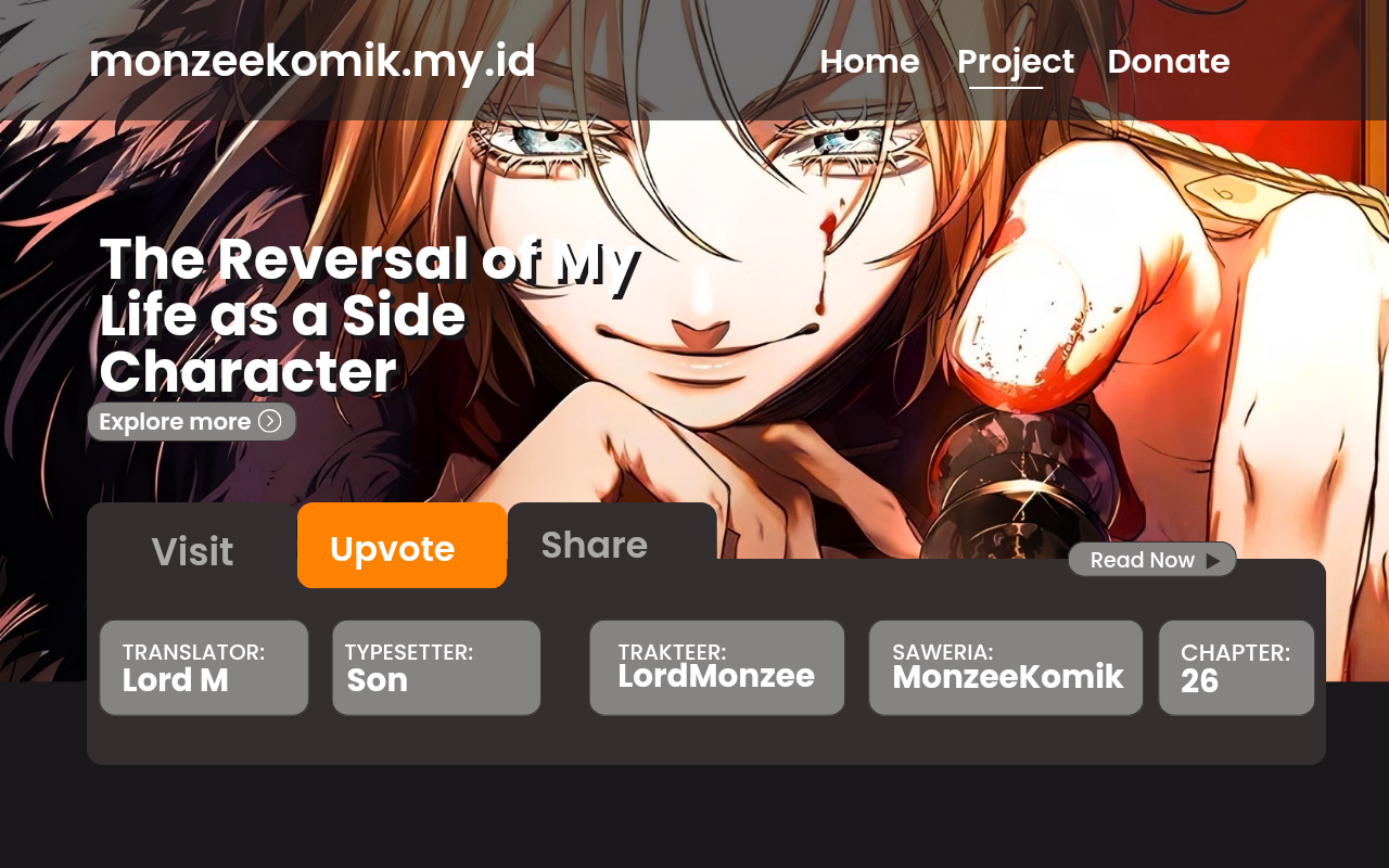 The Reversal of My Life as a Side Character Chapter 26 Gambar 1