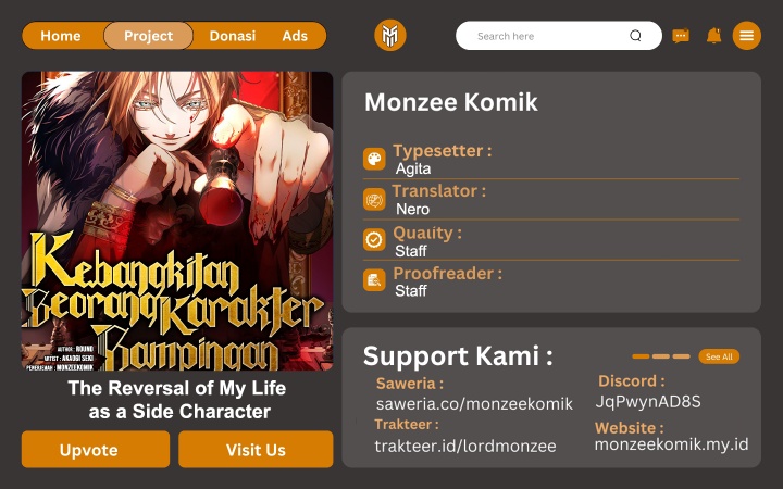 The Reversal of My Life as a Side Character Chapter 42 Gambar 1