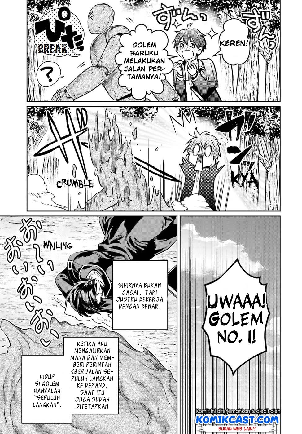 The Sorcerer King of Destruction and the Golem of the Barbarian Queen Chapter 02 Gambar 17