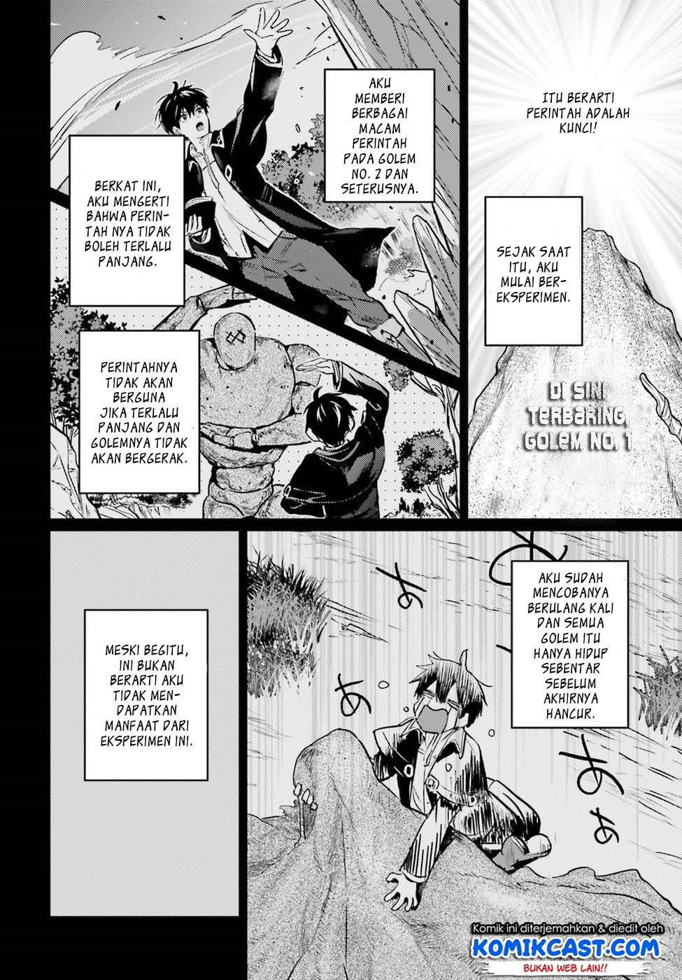 The Sorcerer King of Destruction and the Golem of the Barbarian Queen Chapter 02 Gambar 18