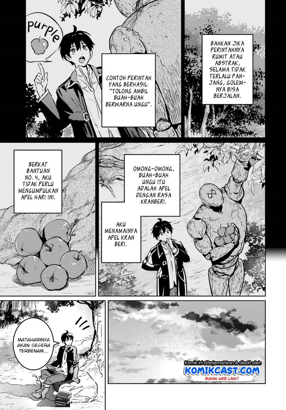 The Sorcerer King of Destruction and the Golem of the Barbarian Queen Chapter 02 Gambar 19