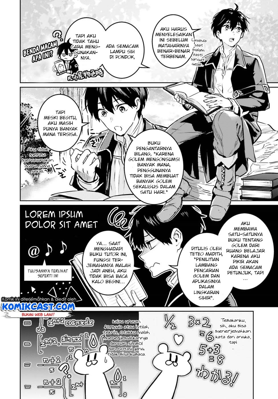The Sorcerer King of Destruction and the Golem of the Barbarian Queen Chapter 02 Gambar 20