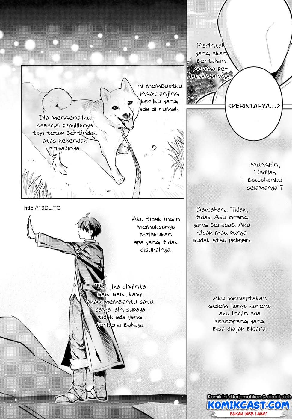 The Sorcerer King of Destruction and the Golem of the Barbarian Queen Chapter 02 Gambar 24