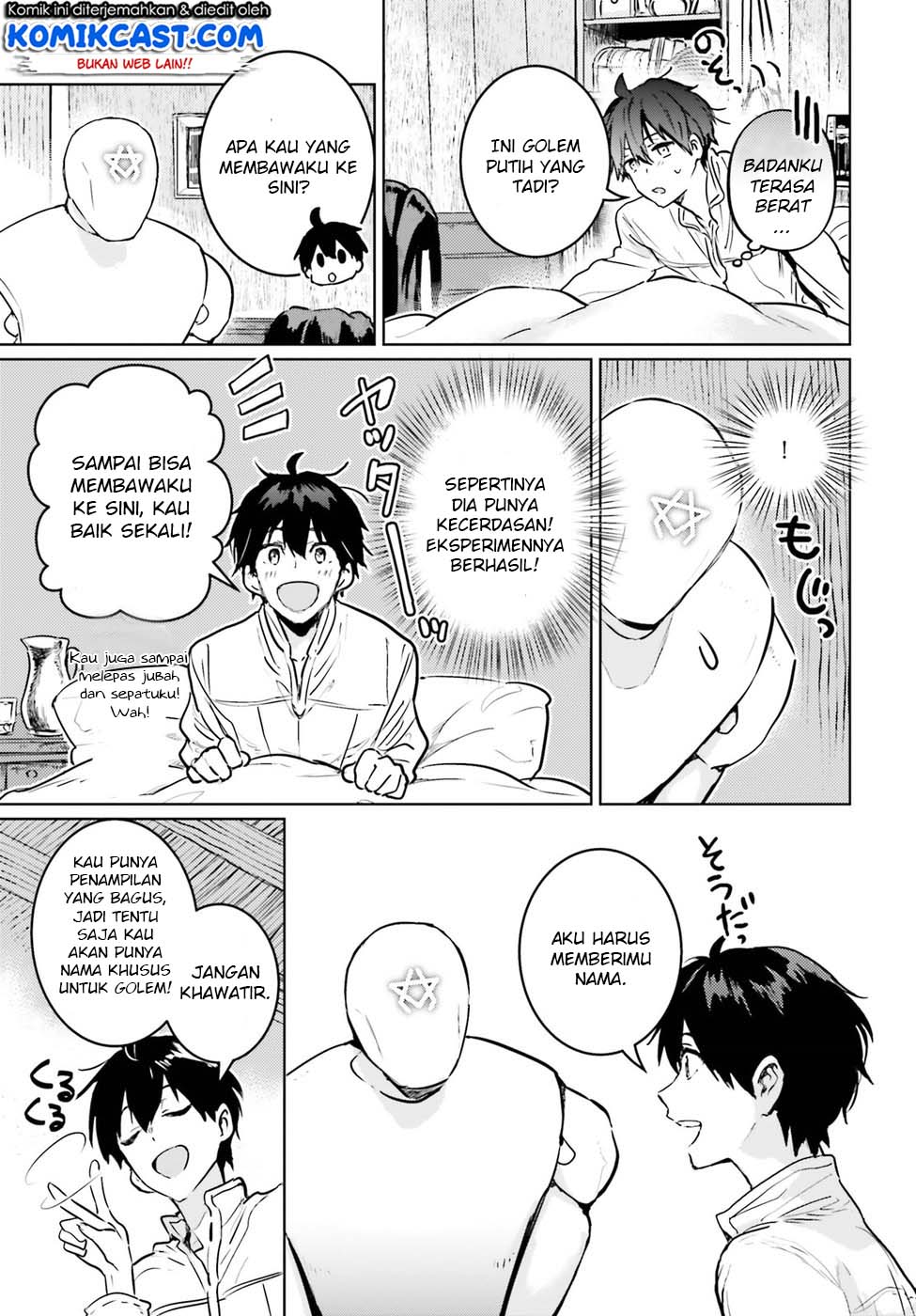 The Sorcerer King of Destruction and the Golem of the Barbarian Queen Chapter 02 Gambar 29