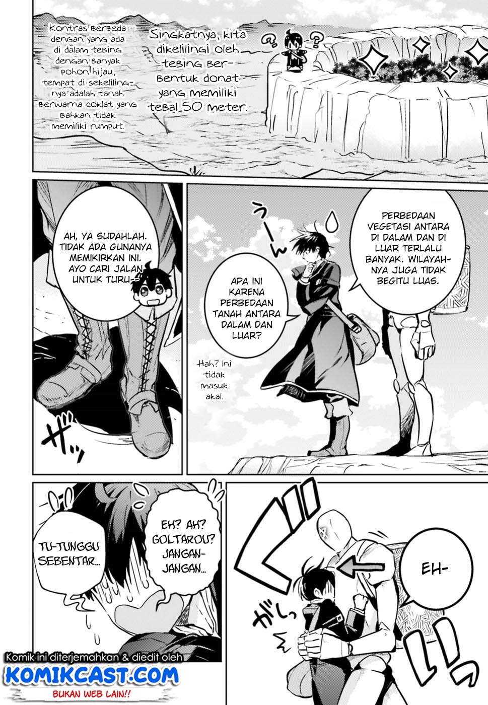 The Sorcerer King of Destruction and the Golem of the Barbarian Queen Chapter 04 Gambar 11