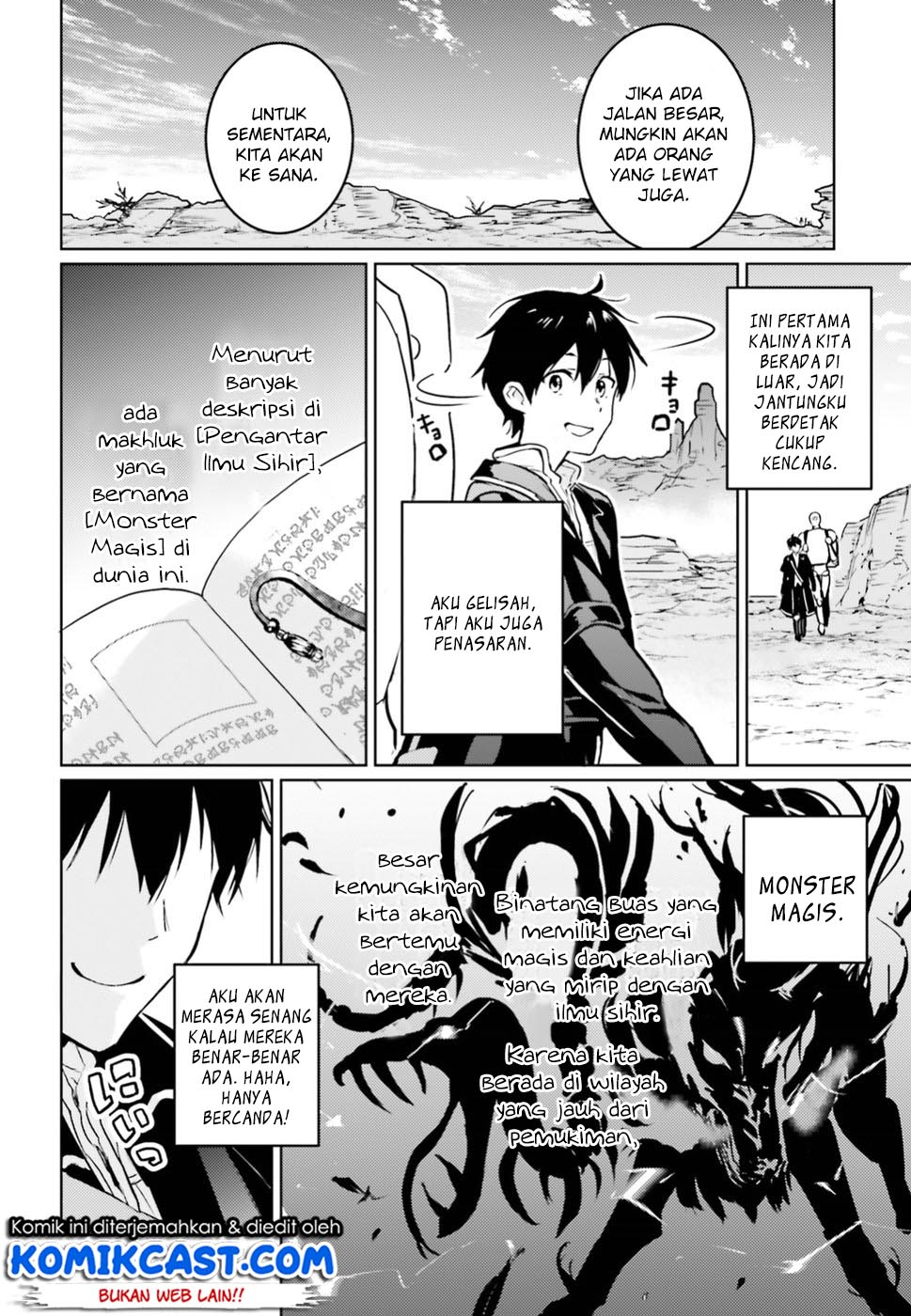 The Sorcerer King of Destruction and the Golem of the Barbarian Queen Chapter 04 Gambar 13