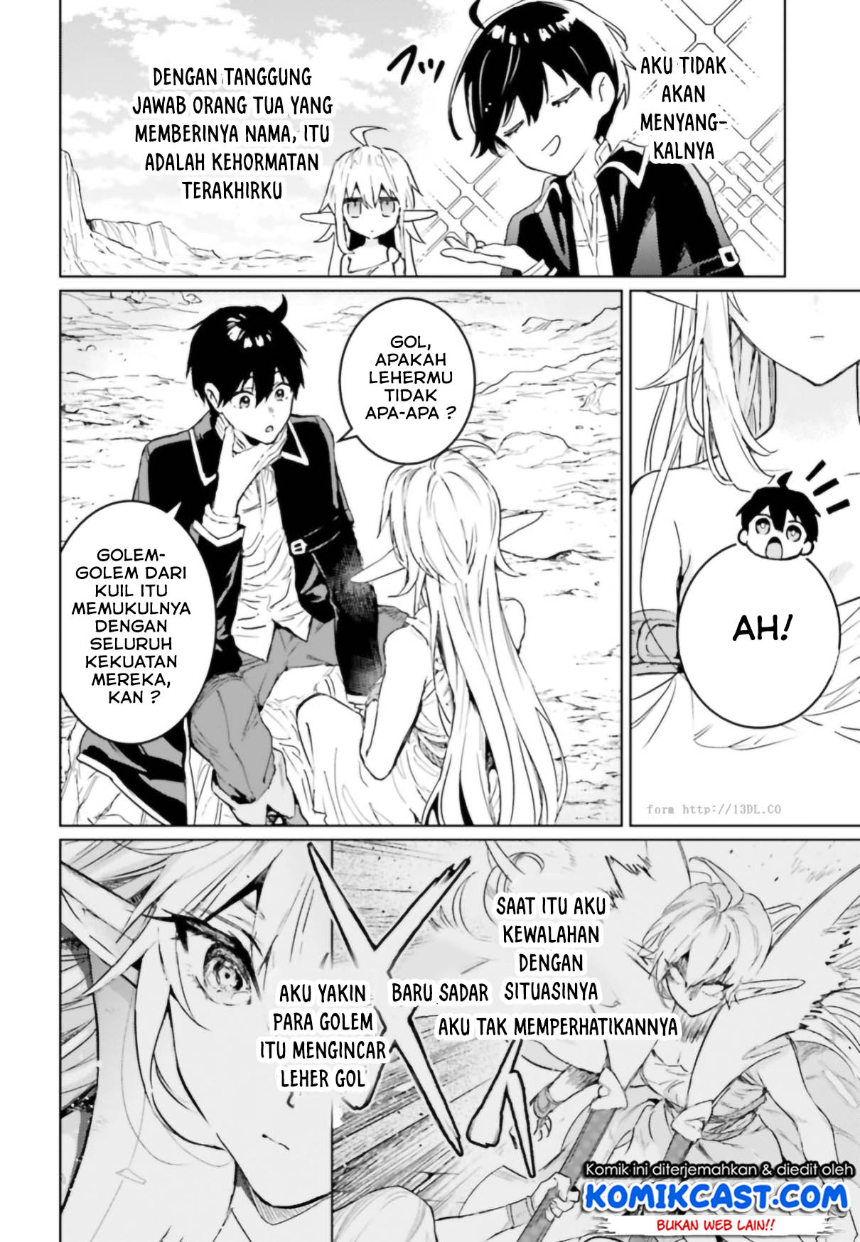 The Sorcerer King of Destruction and the Golem of the Barbarian Queen Chapter 07 Gambar 12