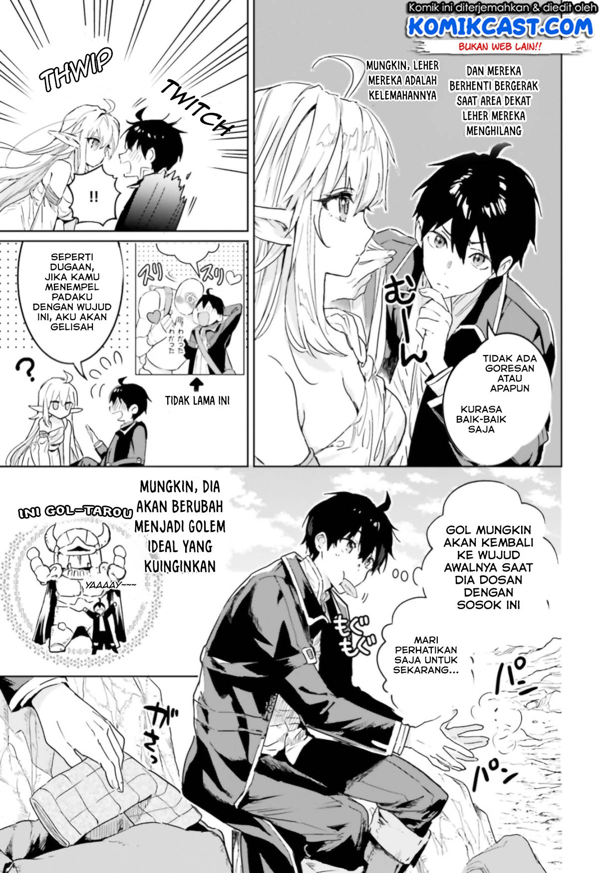 The Sorcerer King of Destruction and the Golem of the Barbarian Queen Chapter 07 Gambar 13