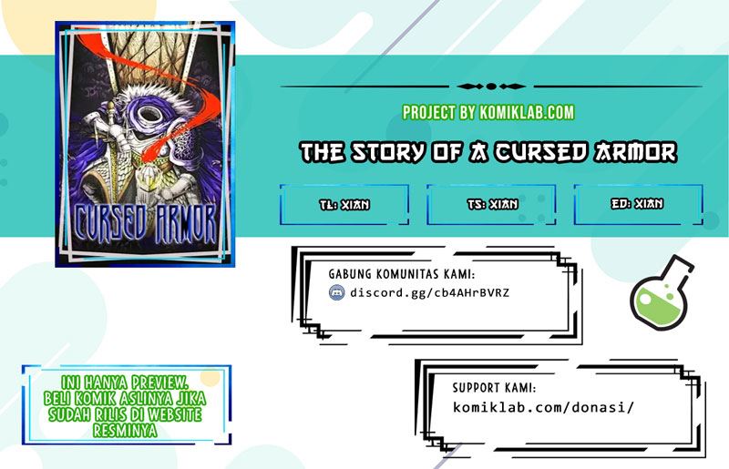 The Story of a Cursed Armor Chapter 02 Gambar 1