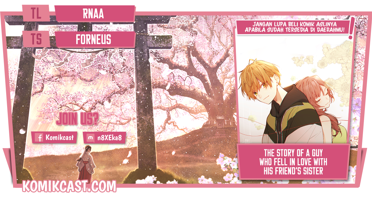 The Story of a Guy who fell in love with his Friend’s Sister Chapter 09 Gambar 1