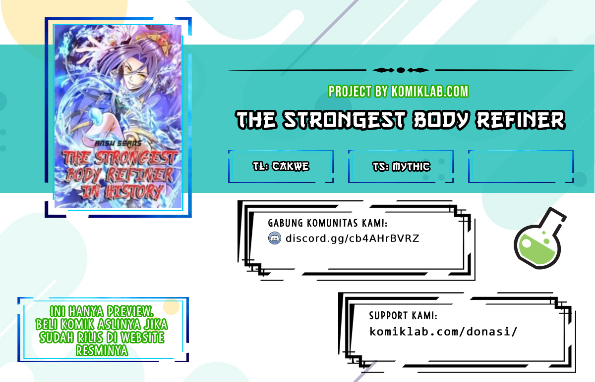 The Strongest Body Old Ancestor In History (The Strongest Body Refiner in History) Chapter 32 Gambar 1