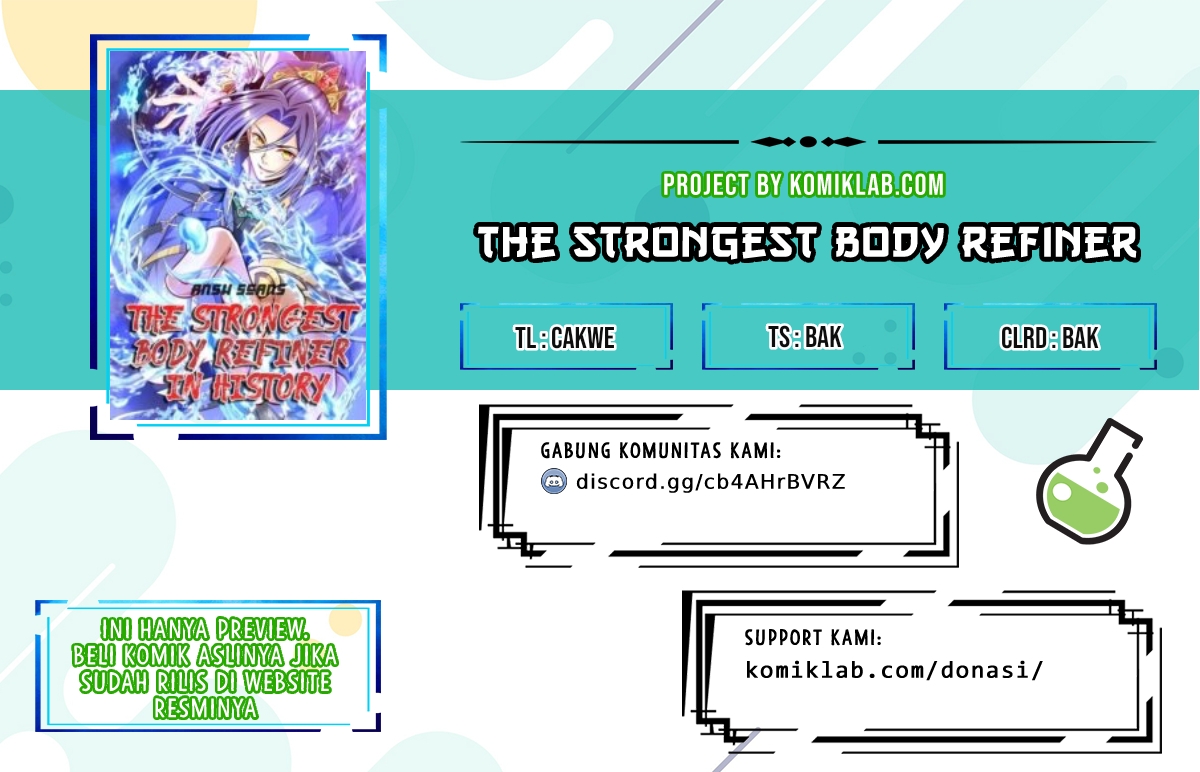 The Strongest Body Old Ancestor In History (The Strongest Body Refiner in History) Chapter 37 Gambar 1