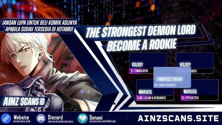 The Strongest Demon Lord Becomes a Rookie Chapter 06 Gambar 1