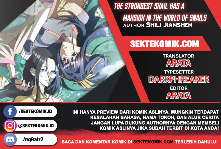 The Strongest Snail Has A Mansion In The World Of Snails Chapter 03 Gambar 1