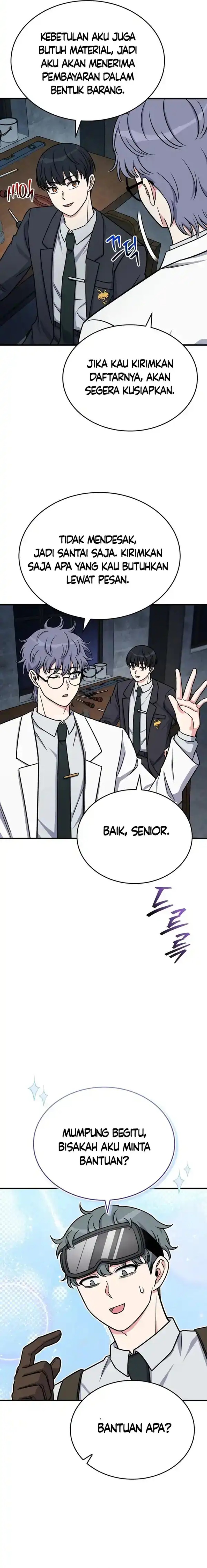 The Support Ate it All Chapter 16 Gambar 17