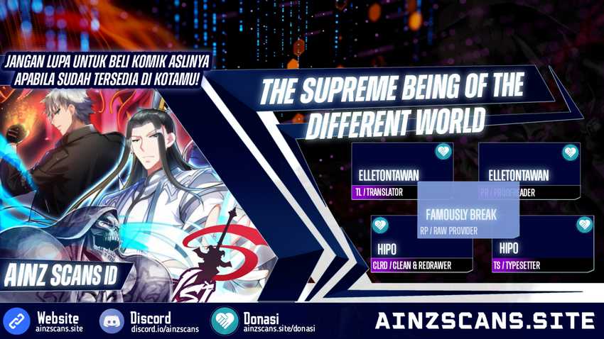The Supreme Being Of The Different World Chapter 03 Gambar 1