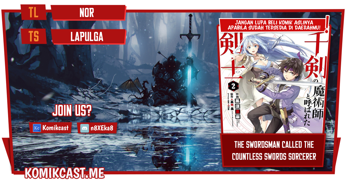 The Swordsman Called the Countless Swords Sorcerer Chapter 36 Gambar 1