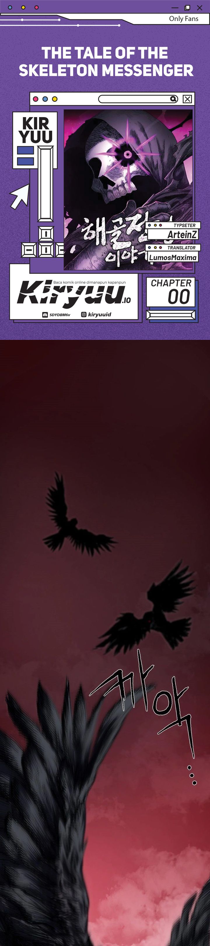 The Tale of the Skeleton Messenger Chapter 00 Gambar 1