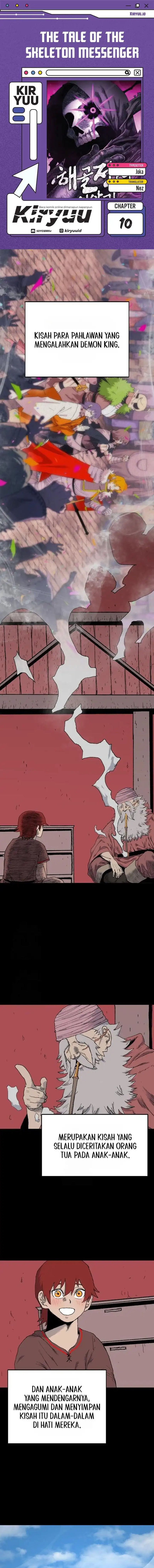 The Tale of the Skeleton Messenger Chapter 10 Gambar 1