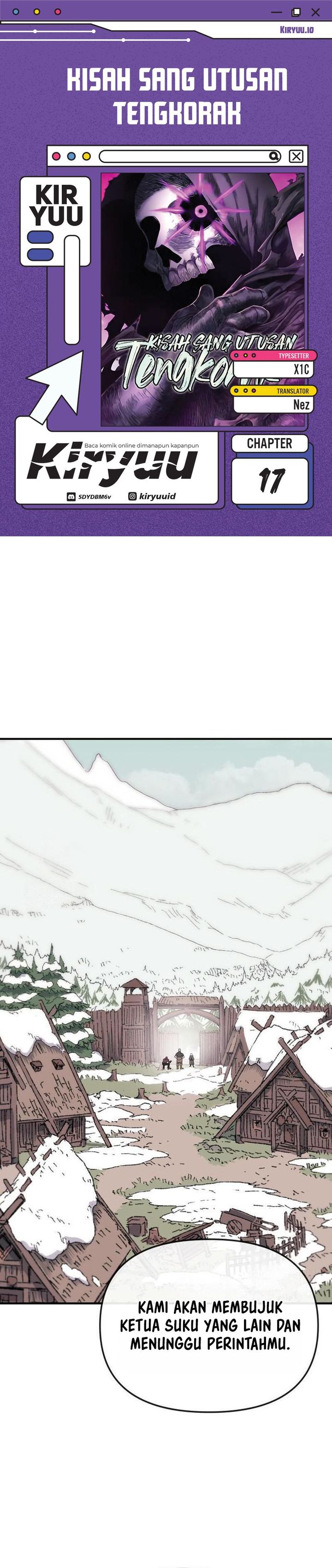 The Tale of the Skeleton Messenger Chapter 17 Gambar 1