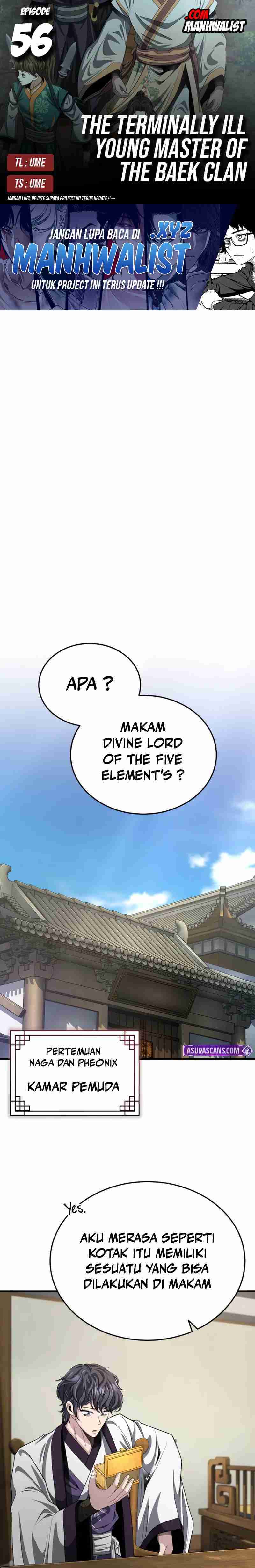 The Terminally Ill Young Master of the Baek Clan Chapter 56 Gambar 1