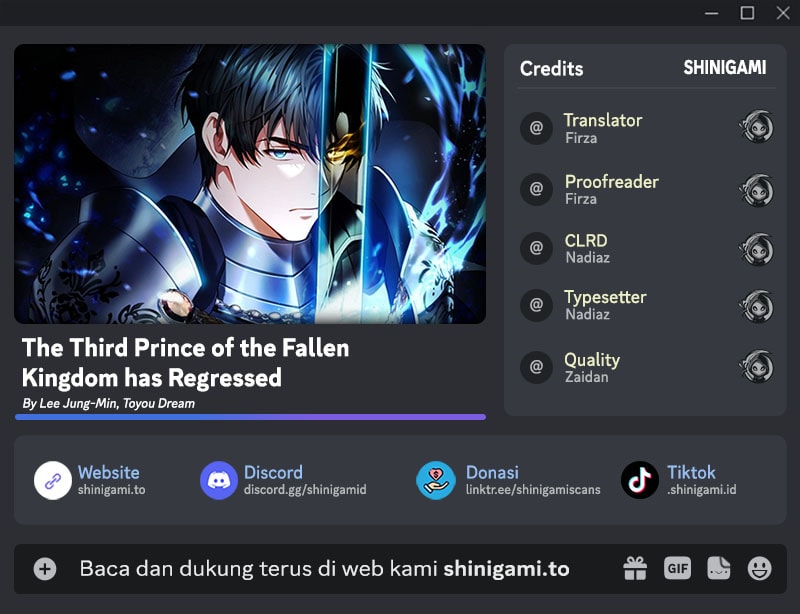 The Third Prince Of The Fallen Kingdom has Regressed Chapter 09 Gambar 1