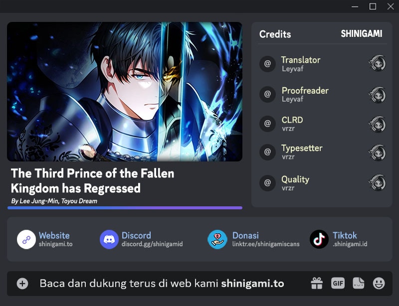 The Third Prince Of The Fallen Kingdom has Regressed Chapter 18 Gambar 1