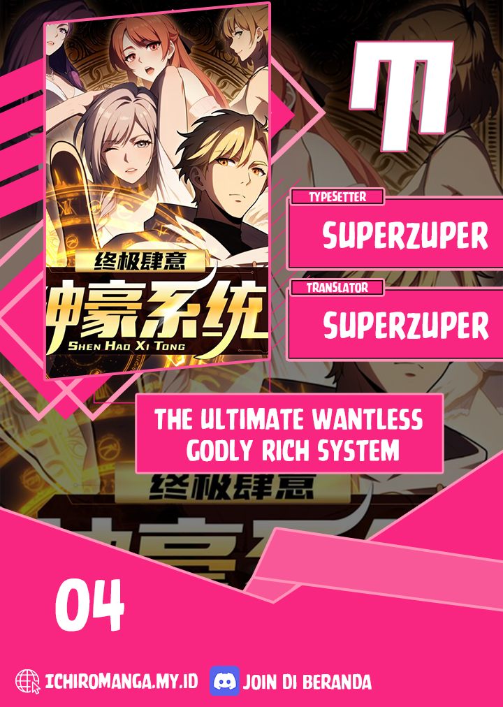 The Ultimate Wantless Godly Rich System Chapter 04 Gambar 1