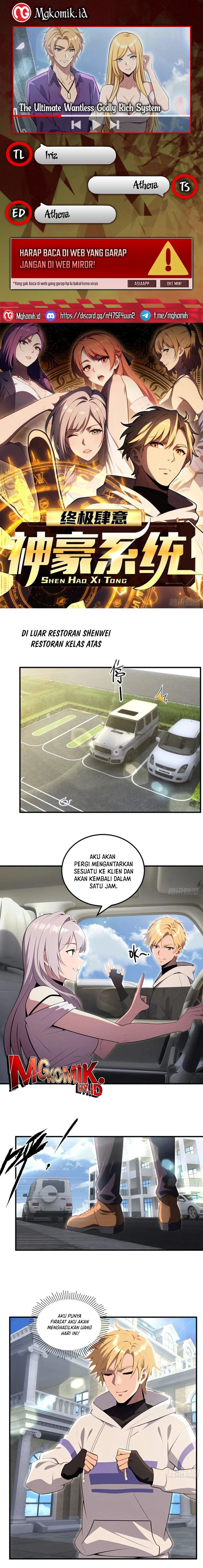 The Ultimate Wantless Godly Rich System Chapter 31 Gambar 1