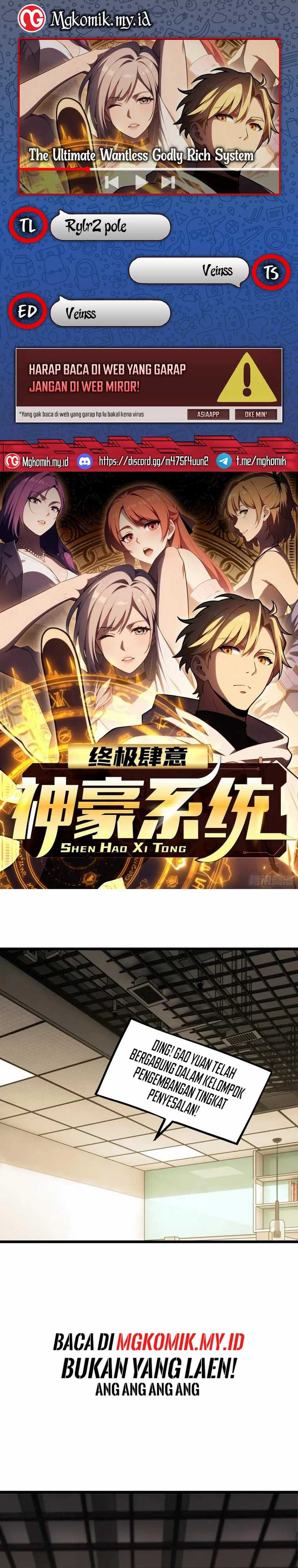 The Ultimate Wantless Godly Rich System Chapter 41 Gambar 1