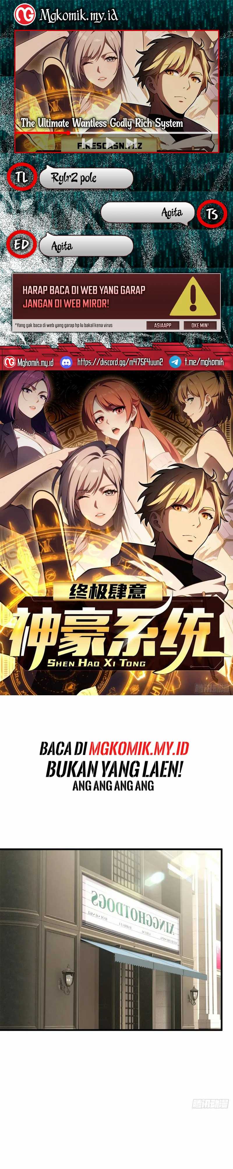 The Ultimate Wantless Godly Rich System Chapter 43 Gambar 1